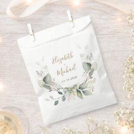Sacolinha Casamento Aquarela com Verdura