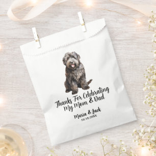 Sacolinha Casamento Bouvier des Flandres Pet Cocktail