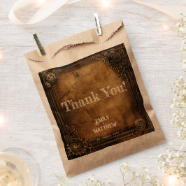 Sacolinha Casamento com Steampunk Noir