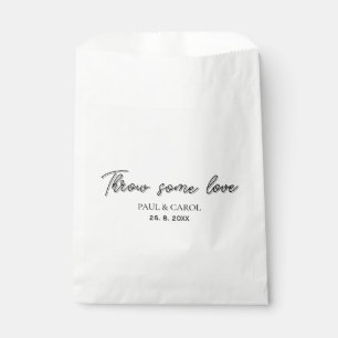 Sacolinha Casamento Confetti - Tosse de Celebração Elegante 