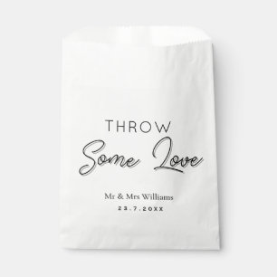 Sacolinha Casamento Confetti - Tosse de Celebração Elegante 