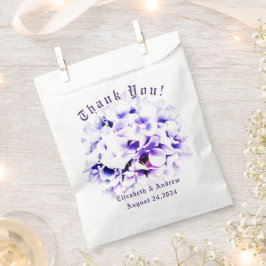 Sacolinha Casamento das Violetas Elegantes