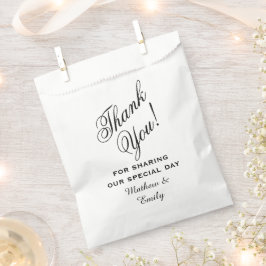 Sacolinha Casamento de Agradecimento Personalizado