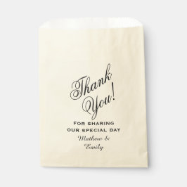 Sacolinha Casamento de Agradecimento Personalizado