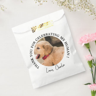 Sacolinha Casamento de Cachorro Personalizado Favorita Cacho