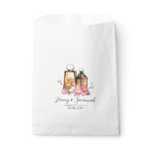 Casamento de Lanternas Florais de Watercolor