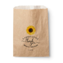 Casamento de Obrigados de girassol