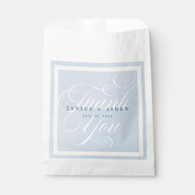 Sacolinha Casamento de Paisagem de Encantamento de Aquarelas (Frente)