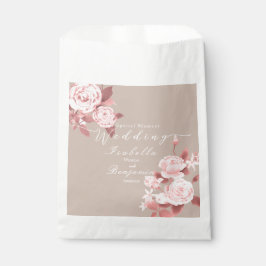 Sacolinha Casamento de Rosa Chic Elegante