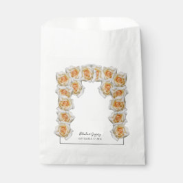 Sacolinha Casamento de Rosas Laranja