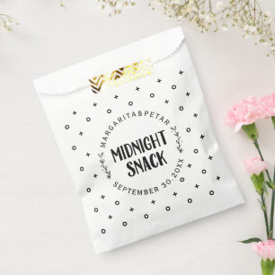 Sacolinha Casamento Elegante de Snack Midnight
