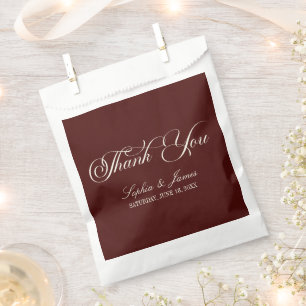 Sacolinha Casamento Elegante Vintage Marfim Burgundy Escuro