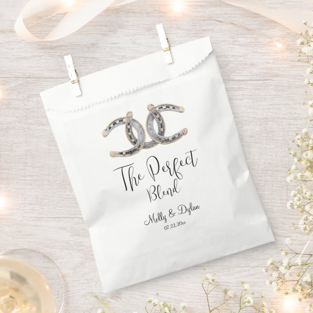 Sacolinha Casamento em Feiras de Chapéu de Boot do País (Cortado)