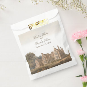 Sacolinha Casamento em Villa Château de Manor Inglês Antigo