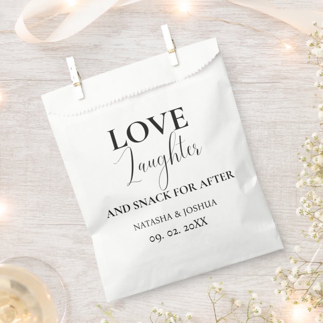 Sacolinha Casamento Favor do Amor Risos e um Invasor para De (Cortado)