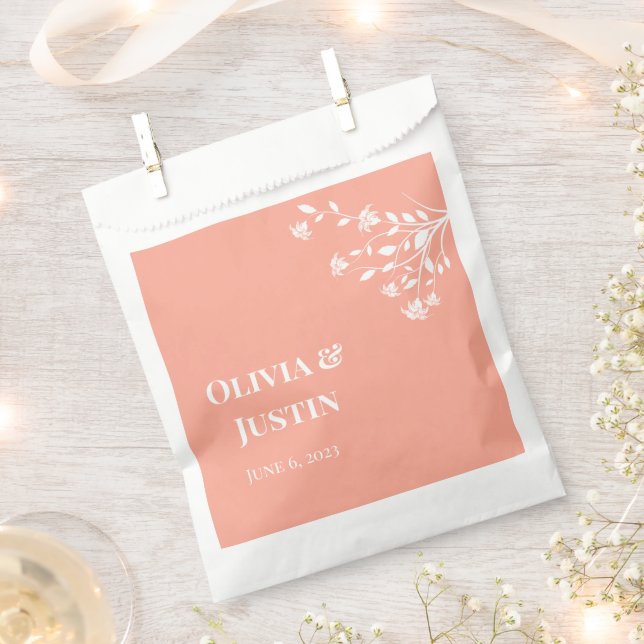 Sacolinha Casamento Favor Treat Bag (Cortado)