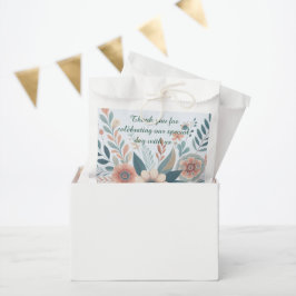 Sacolinha Casamento Floral Boêmio Romântico