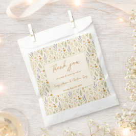 Sacolinha Casamento Floral de Flor de Flor de Watercolor Sel