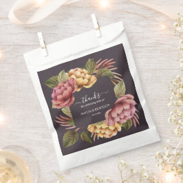 Sacolinha Casamento Floral Elegante Moody