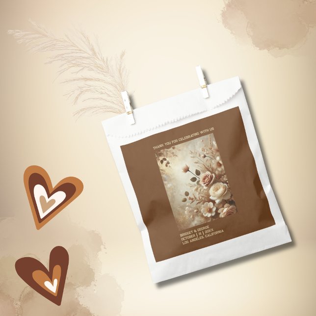 Sacolinha Casamento Floral Romântico Dreamy (Criador carregado)