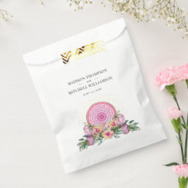 Sacolinha Casamento Metafísico com Cristais de Mandala Flora