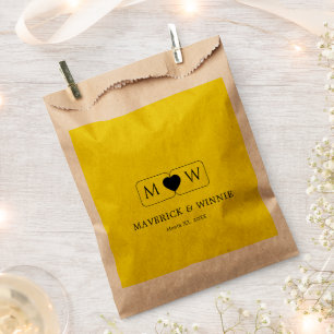 Sacolinha Casamento Moderno Mínimo Esperto Favorita Bag Desi