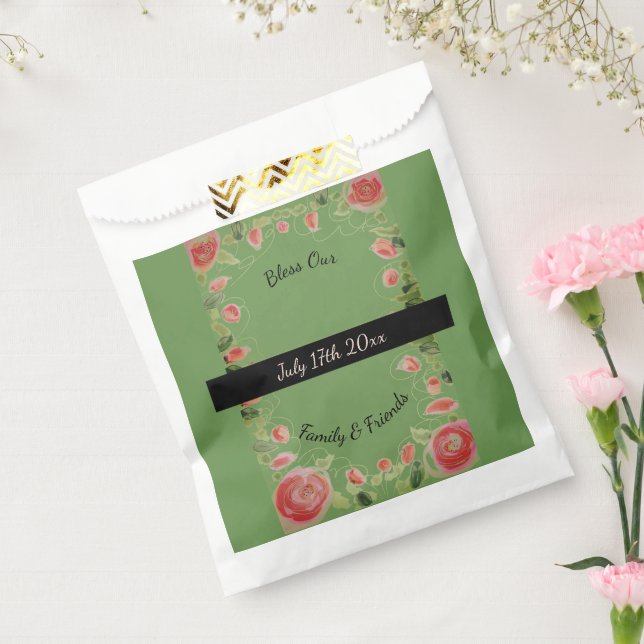 Sacolinha Casamento muito BonitoFavor Cookie Bag (Selado)