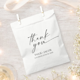 Sacolinha Casamento Negra Branco Elegante Moderno Minimalist