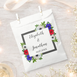 Sacolinha Casamento Patriótico de Panda Anemone