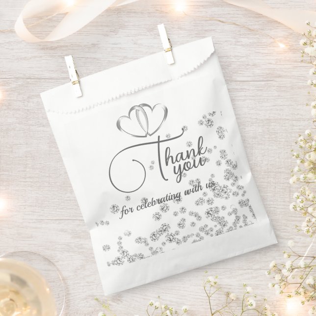 Sacolinha Casamento Real Azul, Ouros e Corações (Cortado)