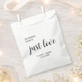 Sacolinha Casamento Simples Amor Sem Frescuras Branco