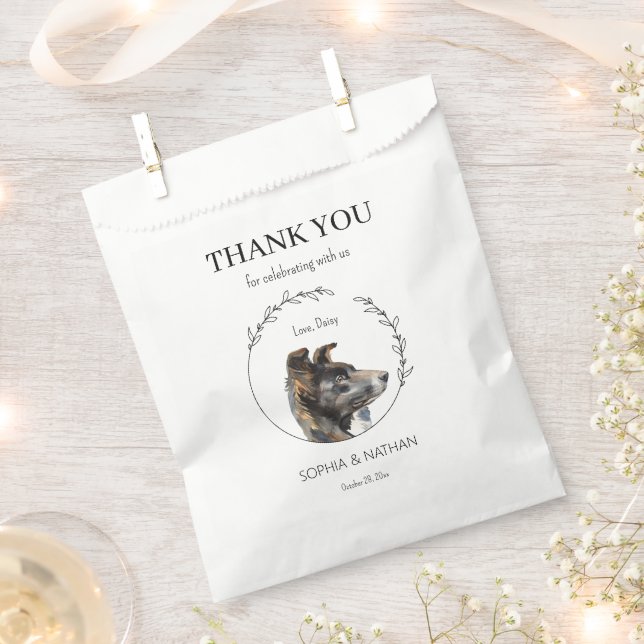 Sacolinha Casamento Simples Da Fronteira Collie Obrigado A B (Cortado)