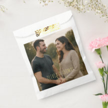 Casamento Tipografia Dourada Personalizada Foto do