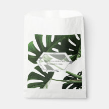 Casamento Tropical Monstera Marble