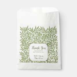 Sacolinha Casamento Vintage, Padrão Folhas de Salgueiro Vito