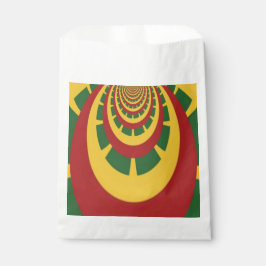 Sacolinha Celebração Com Cores Vermelhos Ouros