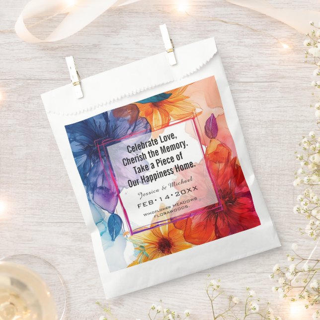 Sacolinha Celebre Amor Anemone Dreamscape Casamento (Cortado)
