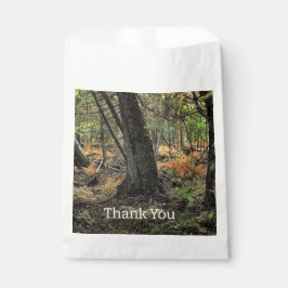 Sacolinha Cena de floresta outonal           