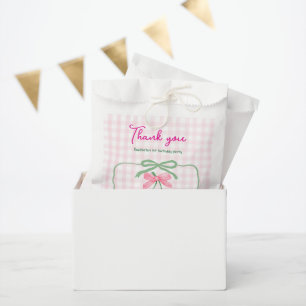 Sacolinha Cereja No Primeiro Favor Aniversário Bag