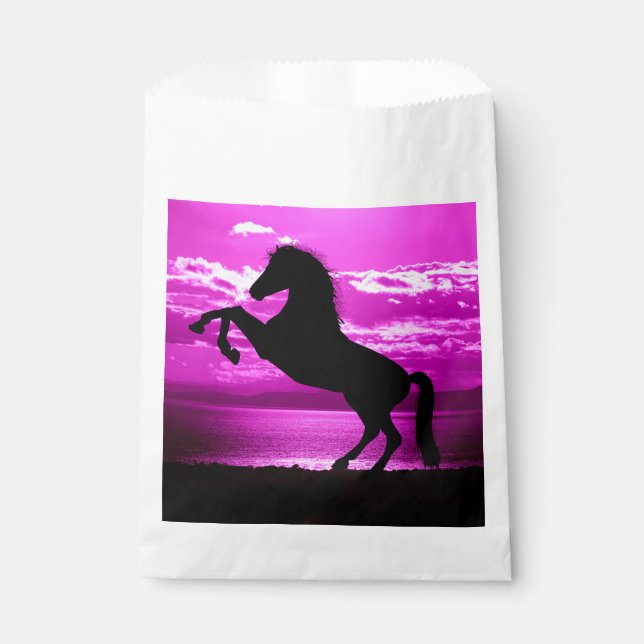 Sacolinha Céu Roxo Negro e Água (Frente)