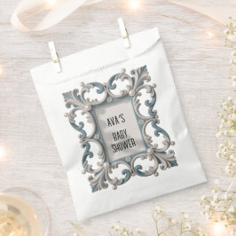 Sacolinha Chá Barroco Bebê Elegante