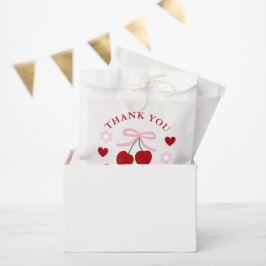 Sacolinha Chá de Bebê Corado de Cereja