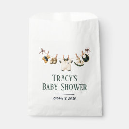 Sacolinha Chá de Bebê do Ursinho Polo Preppy