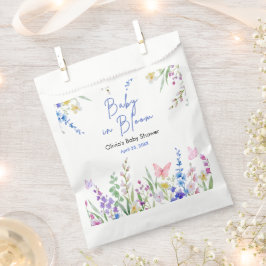 Sacolinha Chá de Bebê Floral Primavera Bebê em Flor  