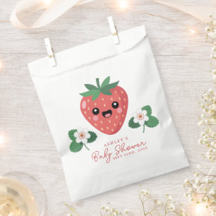 Sacolinha Chá de Bebê Kawaii Morango