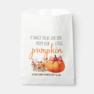 Sacolinha Chá de Bebê Little Pumpkin Sweet Treat
