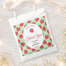 Chá de Bebê Morango Verde Doce Fruta