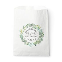 Chá de casamento Eucalyptus verde