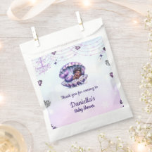 Chá de fraldas Afro Mermaid