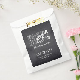 Sacolinha Chá de fraldas Aguarda Aventura do Chalkboard